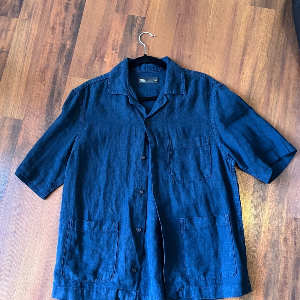 Zara Navy Shirt